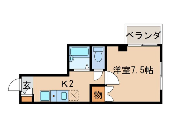 ヴェール柊の物件間取画像